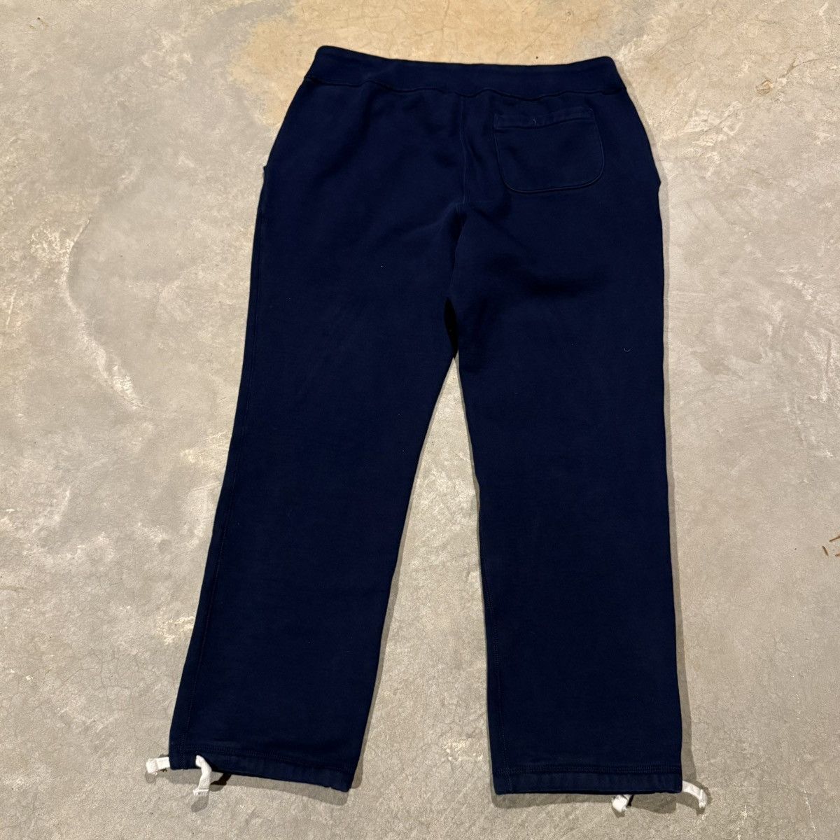 Polo Ralph Lauren Vtg Polo Ralph Lauren Pony Baggy Cotton Sweatpants Size US 35 - 6 Thumbnail