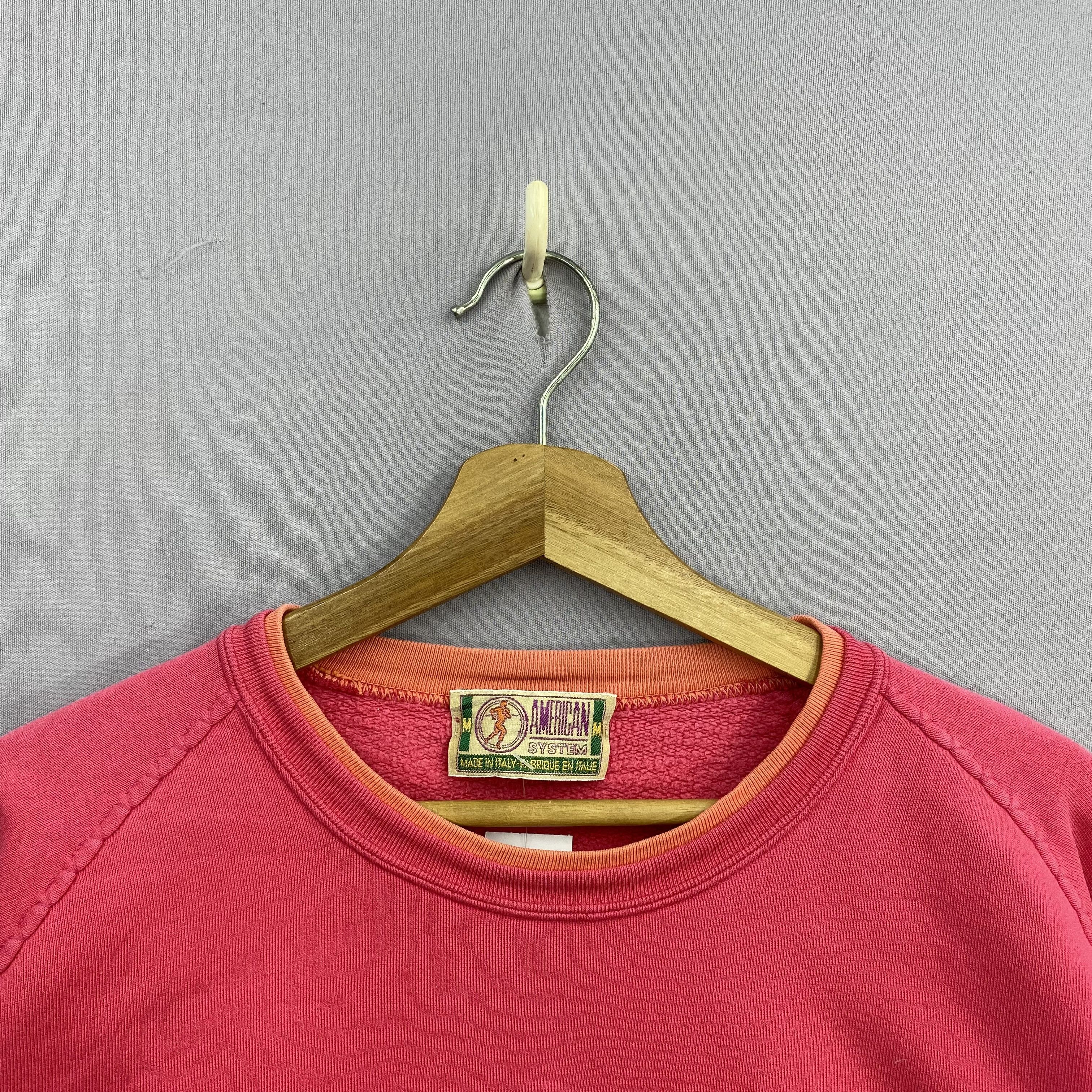 Vintage Vintage 80s American System Sweatshirt Embroidered Floral Size L / US 10 / IT 46 - 7 Thumbnail