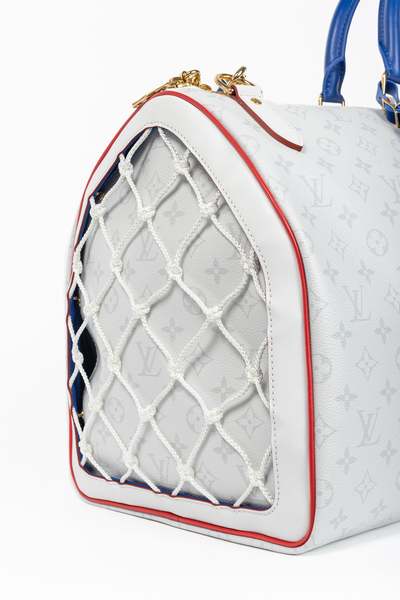 Louis Vuitton × NBA Louis Vuitton Keepall 55 Bandouliere Basketball Monogram Bag Size ONE SIZE - 13 Thumbnail