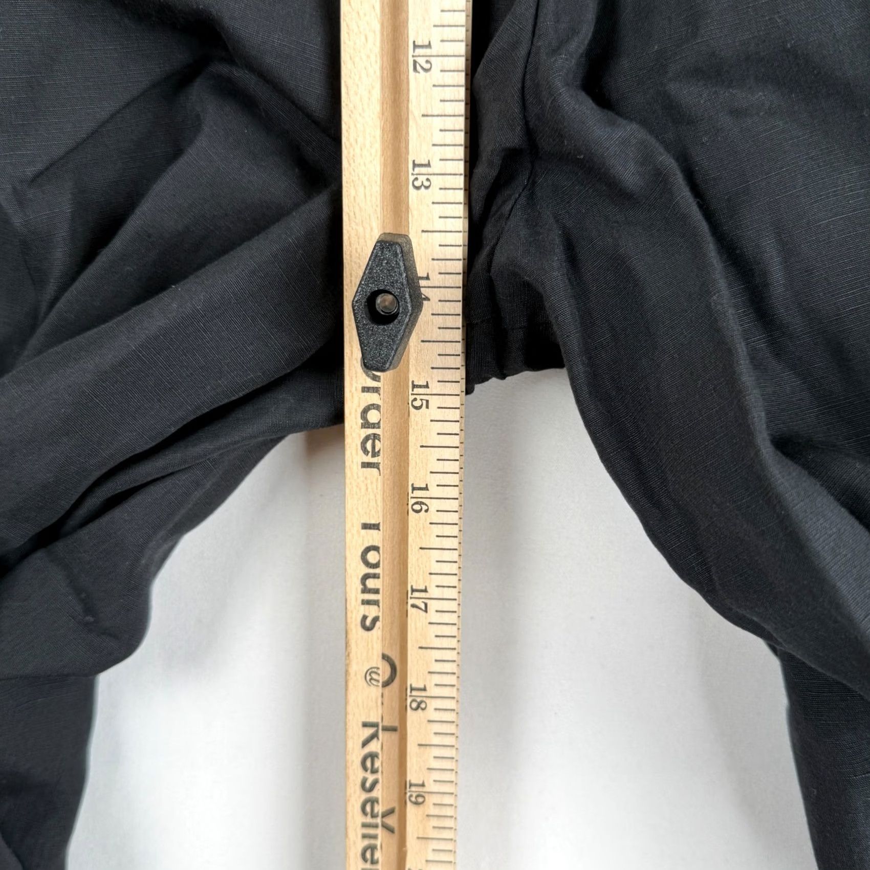 Cos COS Dress Pants Women's EU 40 Lyocell Linen Pleated Wide-Leg High Waist Black Pants Size 27" / US 4 / IT 40 - 7 Thumbnail
