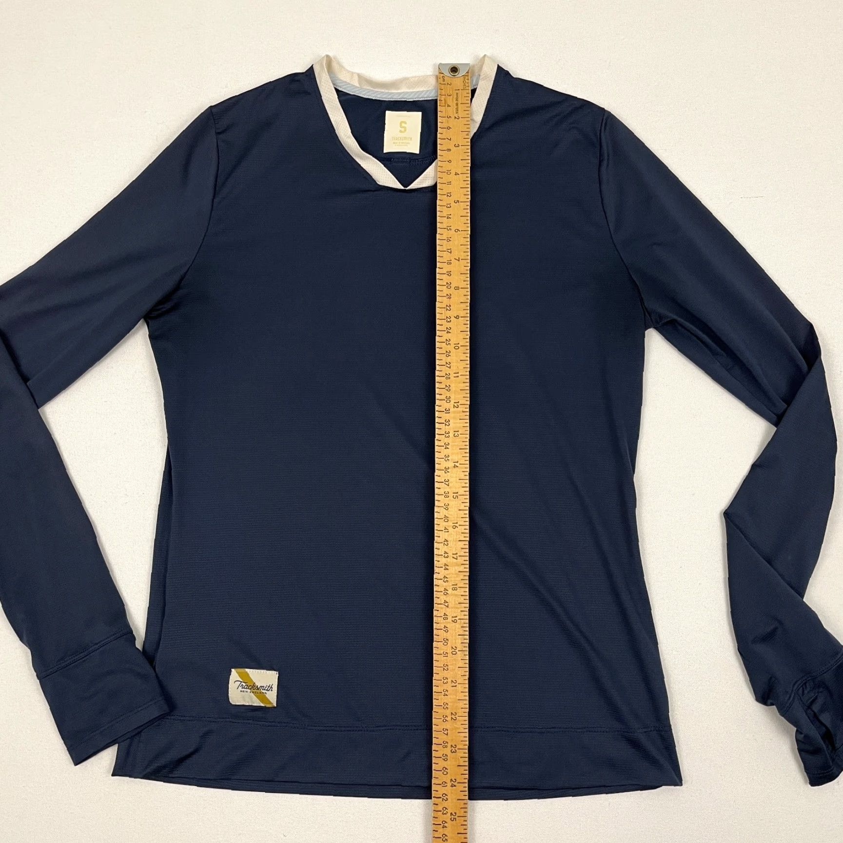 Vintage Tracksmith Twilight Shirt Womens Small Blue Active Running Training Long Sleeve Shirt Size S / US 4 / IT 40 - 5 Thumbnail