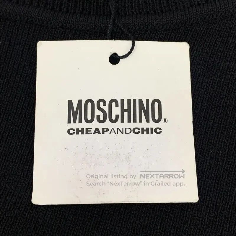 Moschino Moschino Black Cotton Ladies Sweater . Size M / US 6-8 / IT 42-44 - 6 Thumbnail