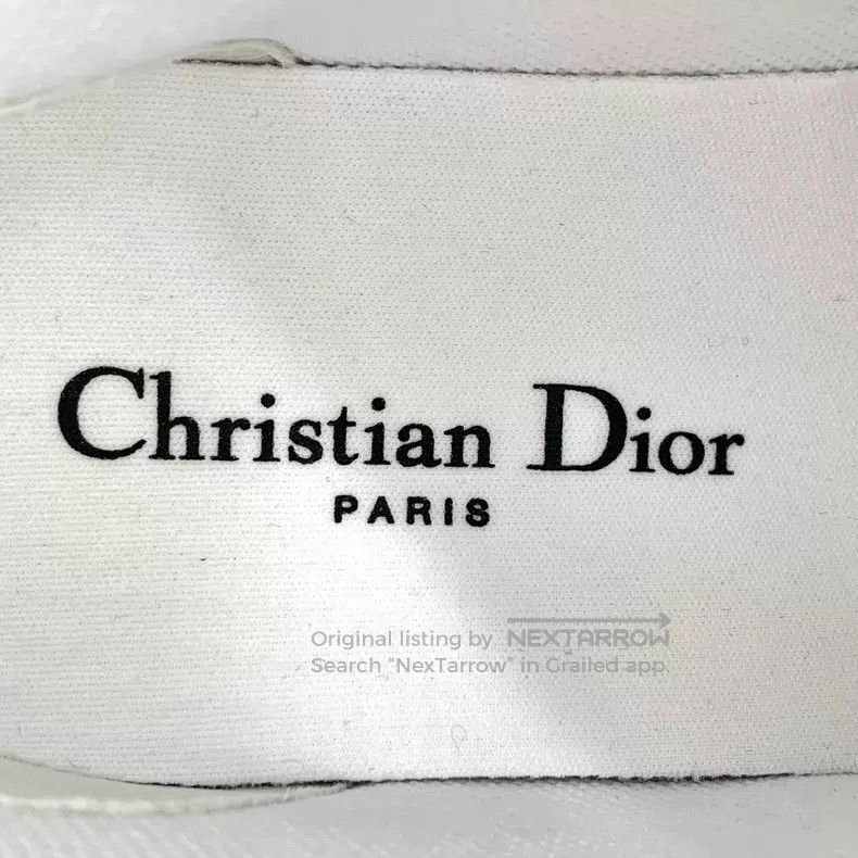 Dior Dior 23 white pentagram belt casual flat high-top sneakers Size US 4.5 / IT 34.5 - 7 Thumbnail