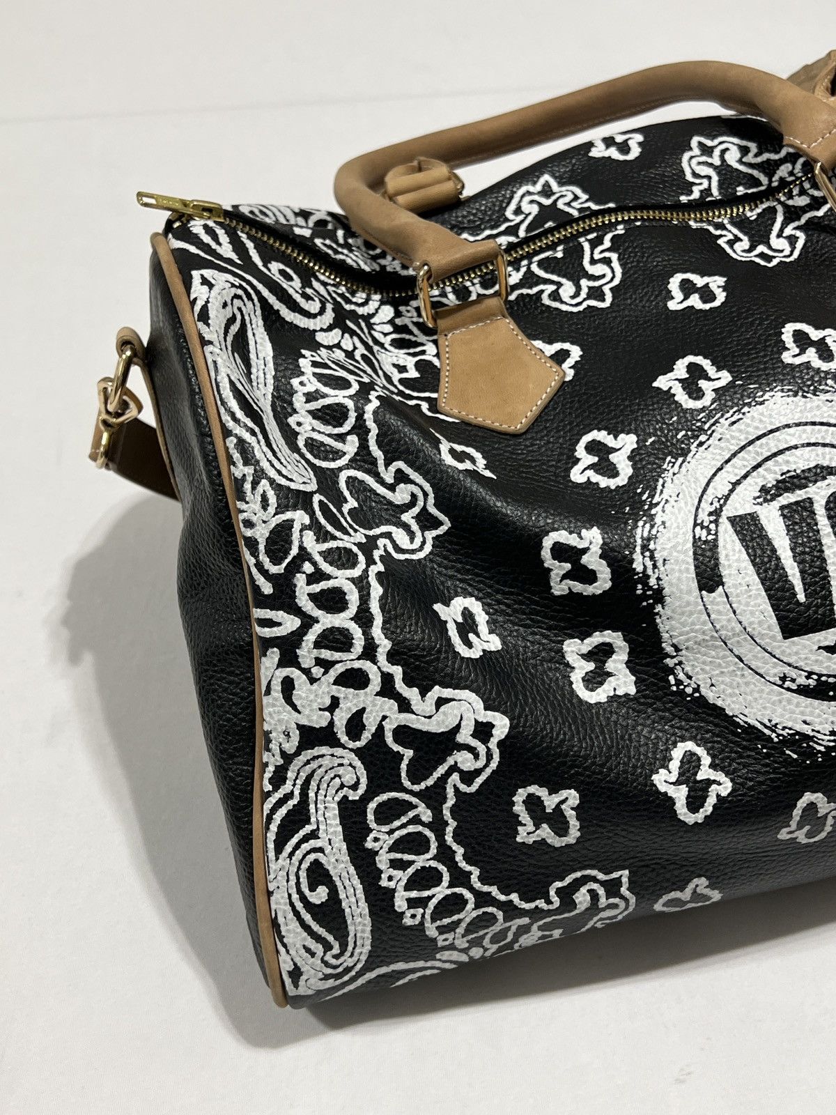 Vale Vale Logo-Print Black Tote Bag Size ONE SIZE - 3 Thumbnail
