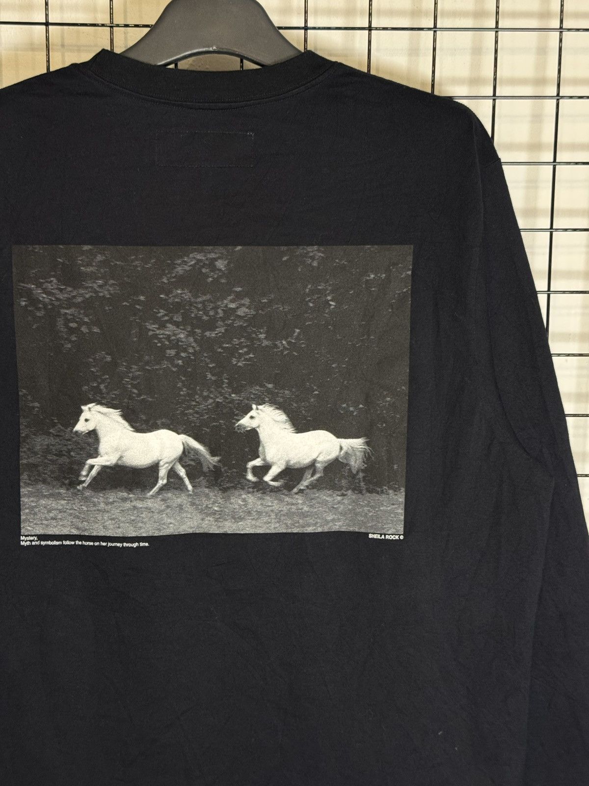 Japanese Brand John Mason Smith × Sheila Rock Horse No.1 Long Sleeve. Size US M / EU 48-50 / 2 - 5 Thumbnail