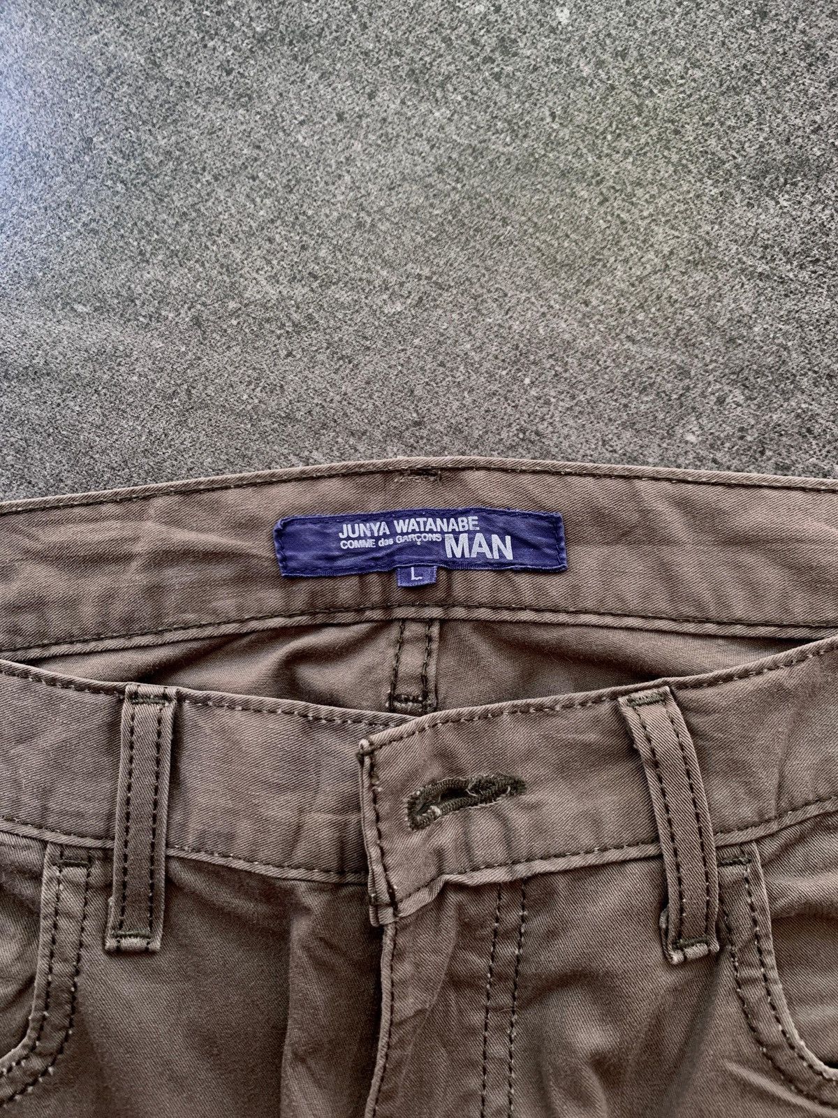 Junya Watanabe FREE TAX! Faded Loose Cotton Work Pants Size US 34 / EU 50 - 10 Thumbnail