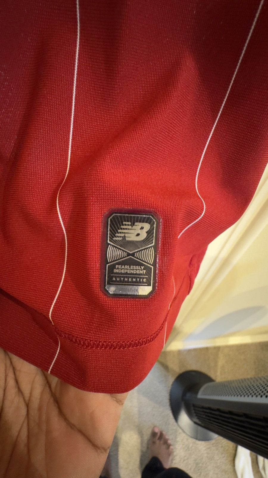 New Balance Liverpool Authentic Jersey Size US S / EU 44-46 / 1 - 2 Thumbnail
