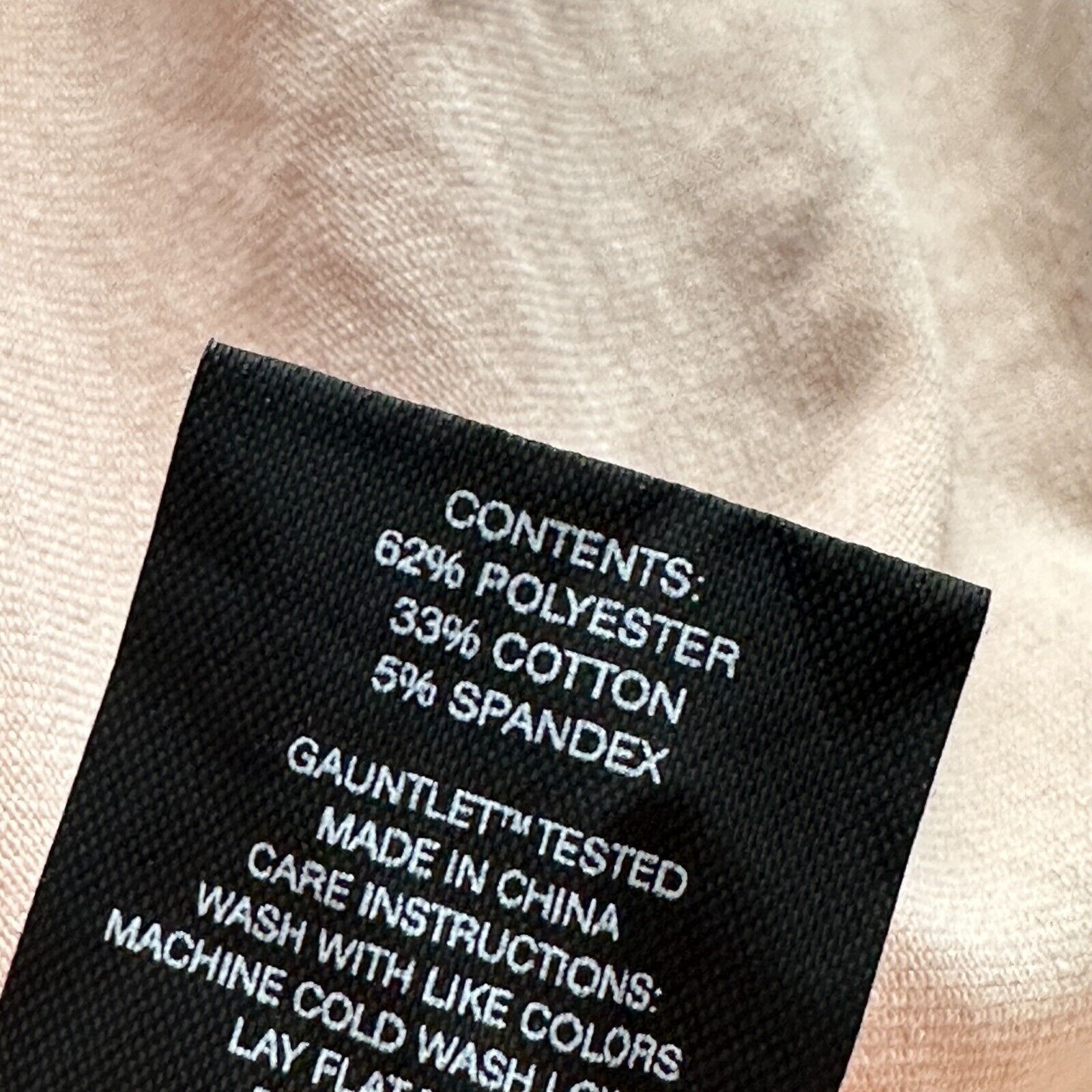 The Unbranded Brand Cuts Curve-Hem T-Shirt Mens Medium PYCA Peach Mauve Stretch Size US M / EU 48-50 / 2 - 6 Thumbnail
