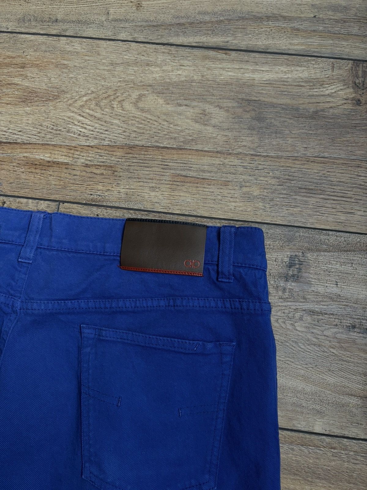Salvatore Ferragamo Salvatore Ferragamo Blue Denim Pants Size US 34 / EU 50 - 9 Thumbnail