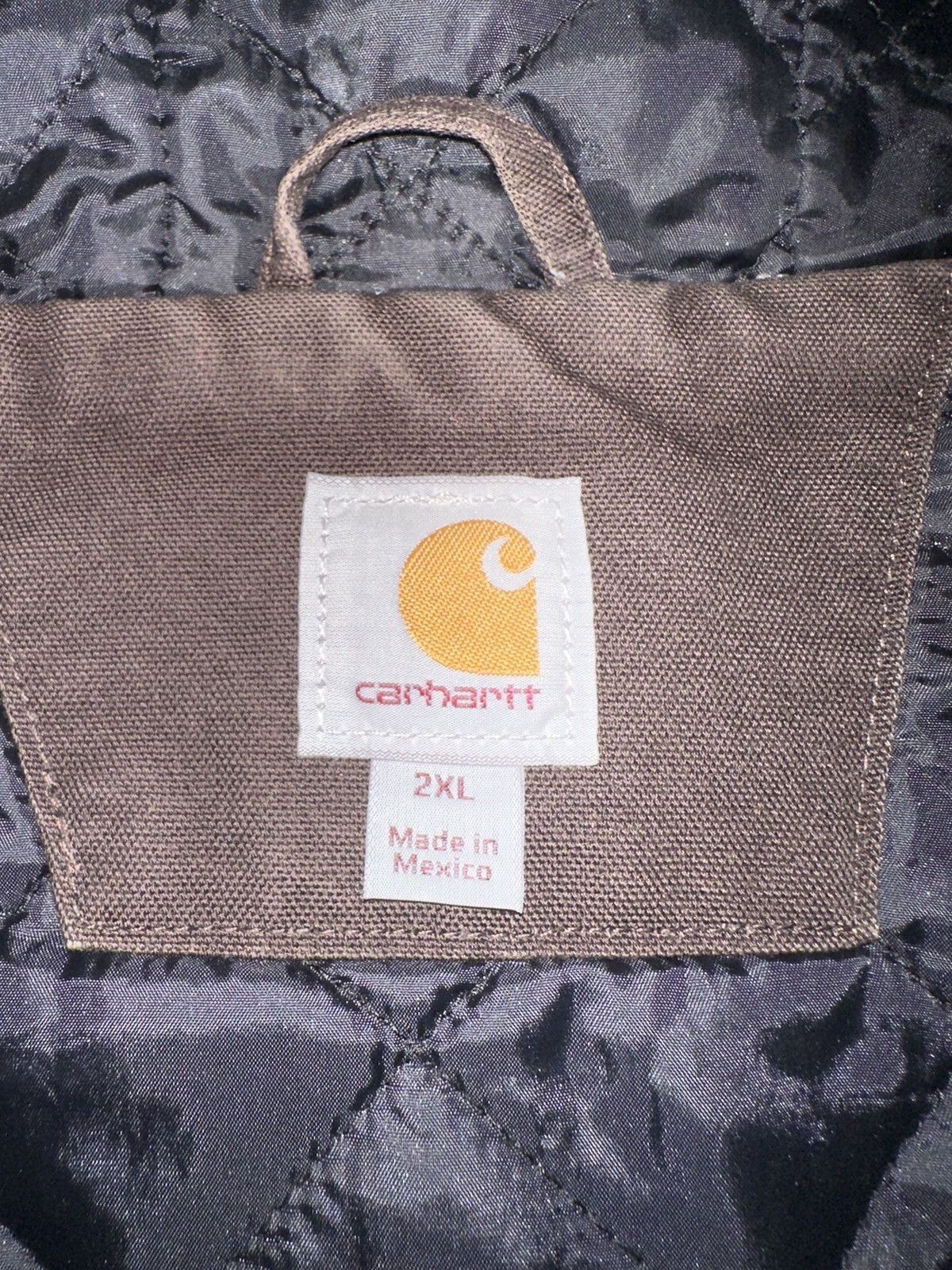 Carhartt Carhartt dark brown active jacket size 2XL Size US XXL / EU 58 / 5 - 4 Thumbnail