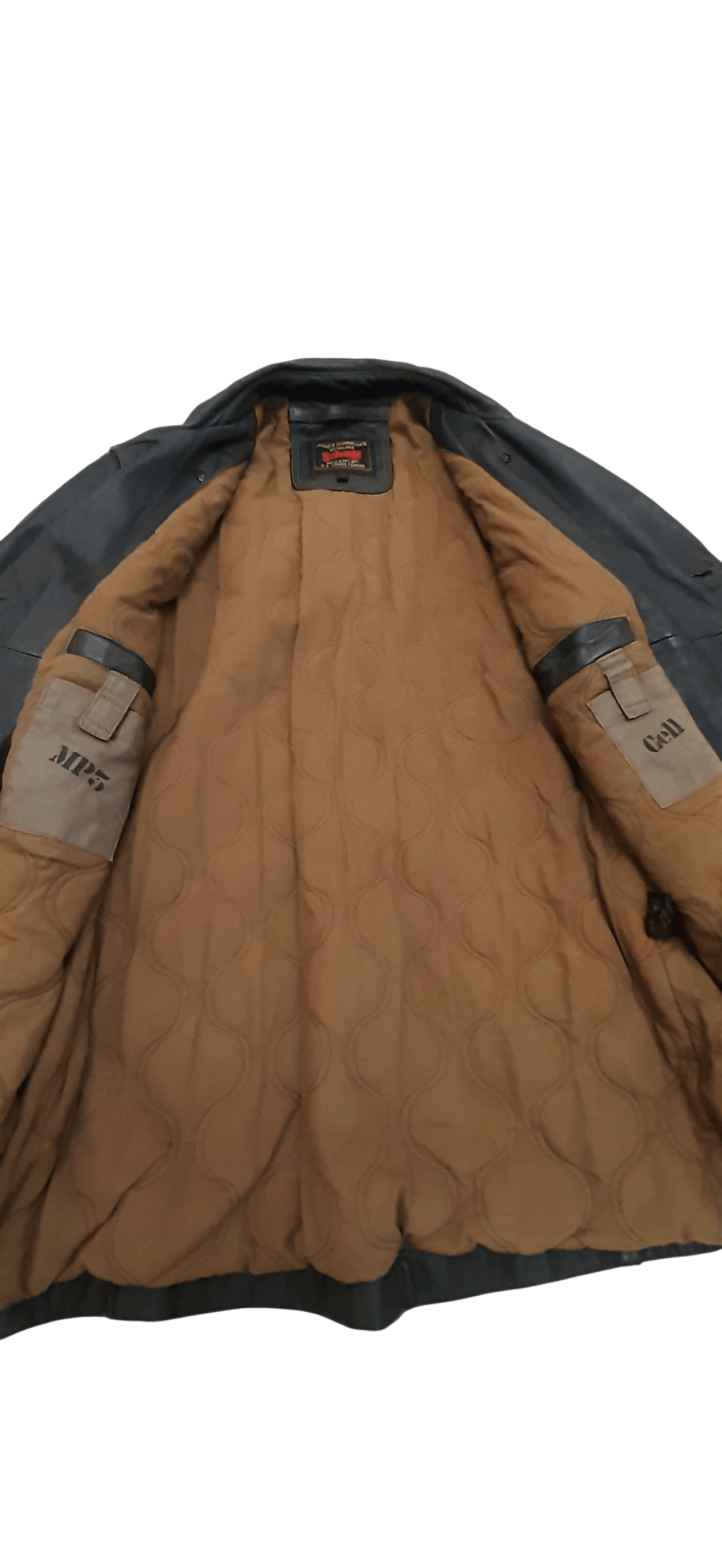 Schott Schott leather Pea Coat Size US L / EU 52-54 / 3 - 5 Thumbnail