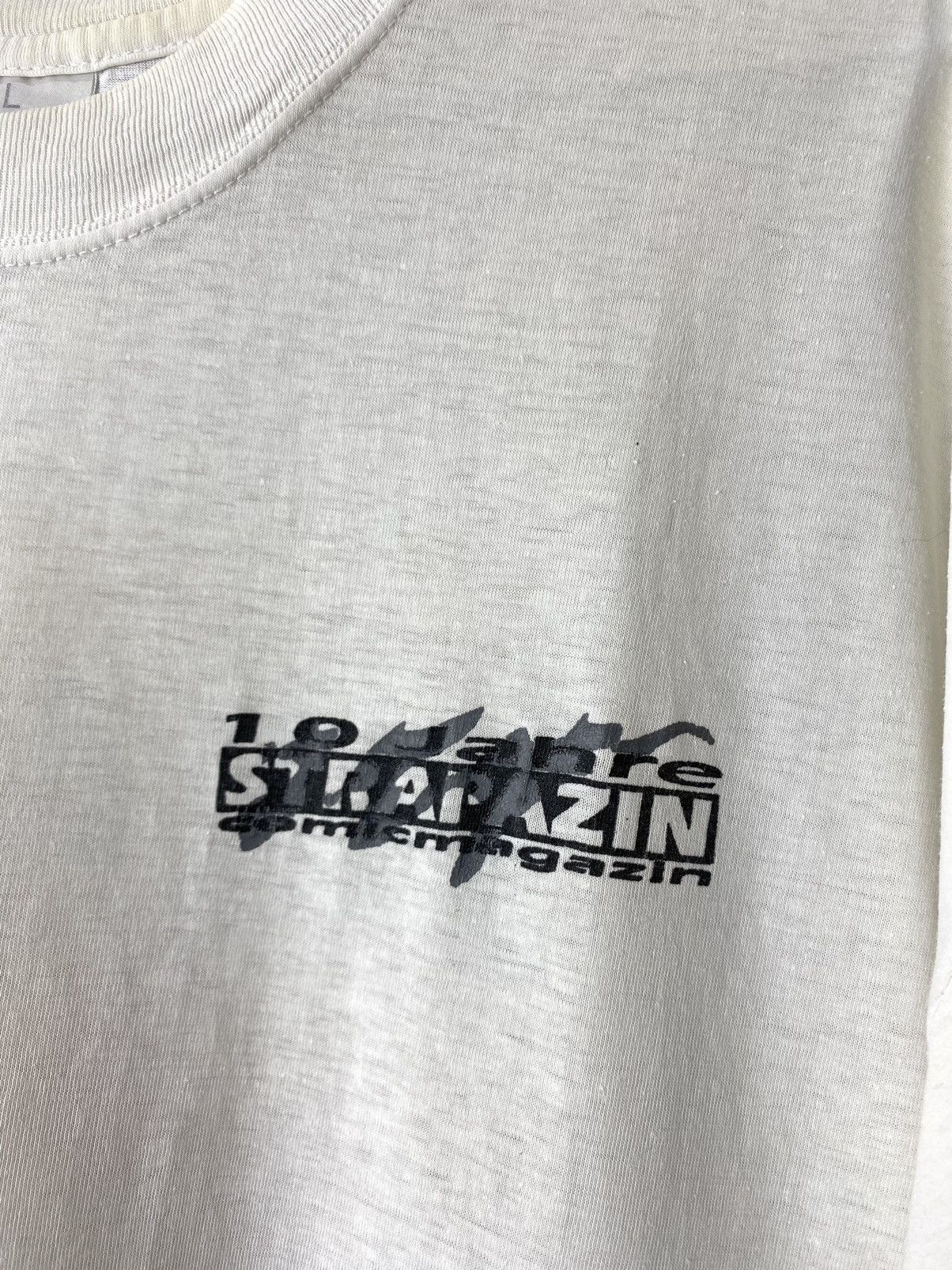 Band Tees 1990’s Vintage Strapazin Comics Art T Shirt Picasso Size US L / EU 52-54 / 3 - 4 Thumbnail