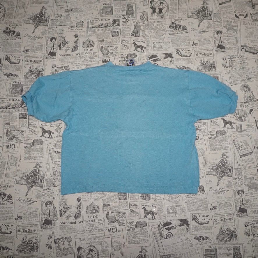 Vintage Small -Vintage Y2K surfing crop 1980s youth way cool t-shirt Size US S / EU 44-46 / 1 - 2 Thumbnail