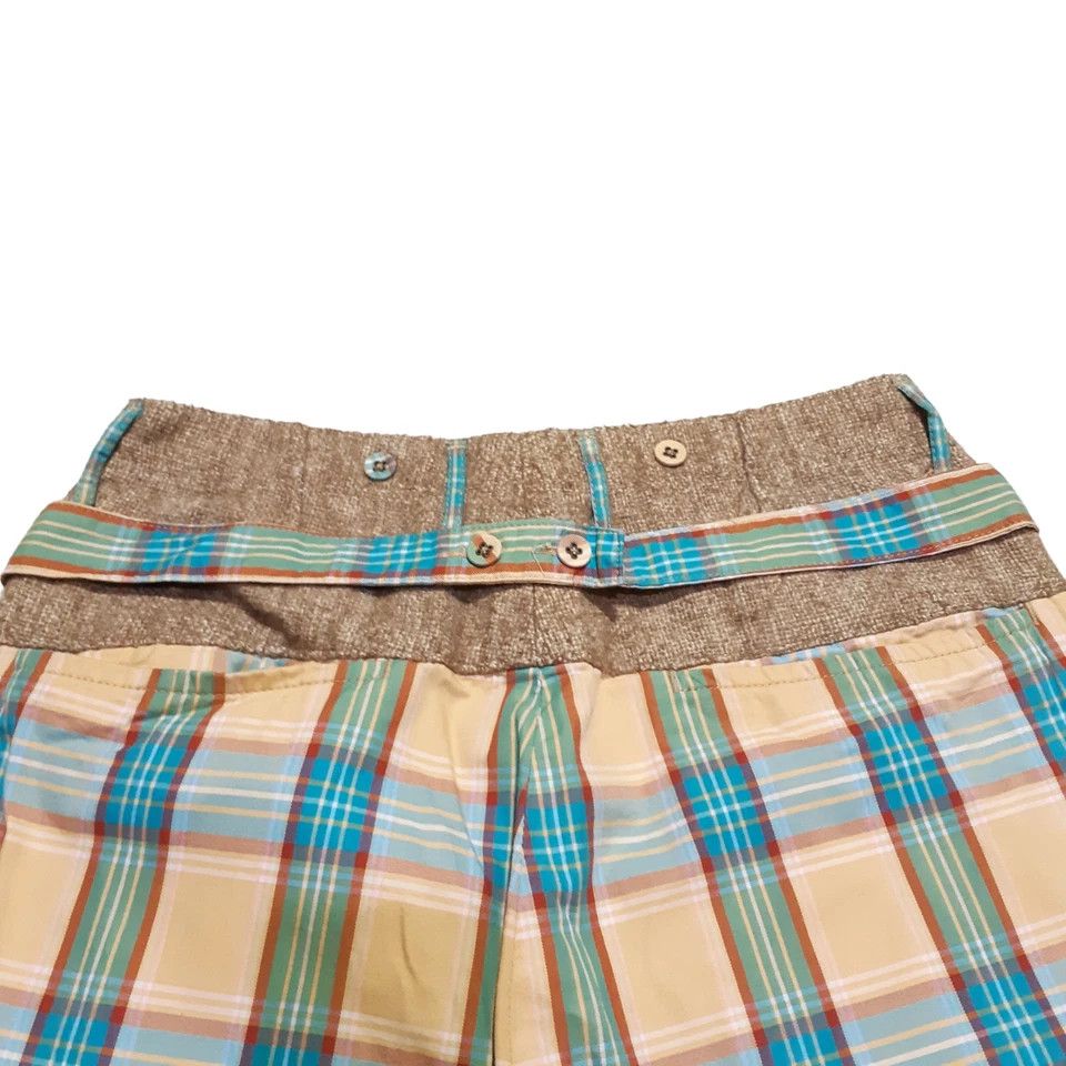 Kapital KAPITAL Plaid Pants Size 2 M 32” Cotton Linen Size US 32 / EU 48 - 7 Thumbnail