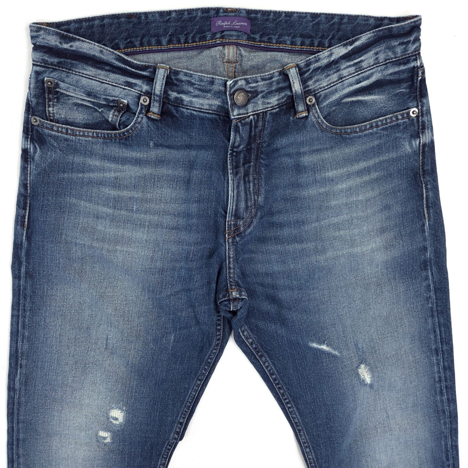 Ralph Lauren Purple Label Ralph Lauren Purple Label Denim Jeans 34x27 Italy Selvedge Size US 34 / EU 50 - 2 Thumbnail