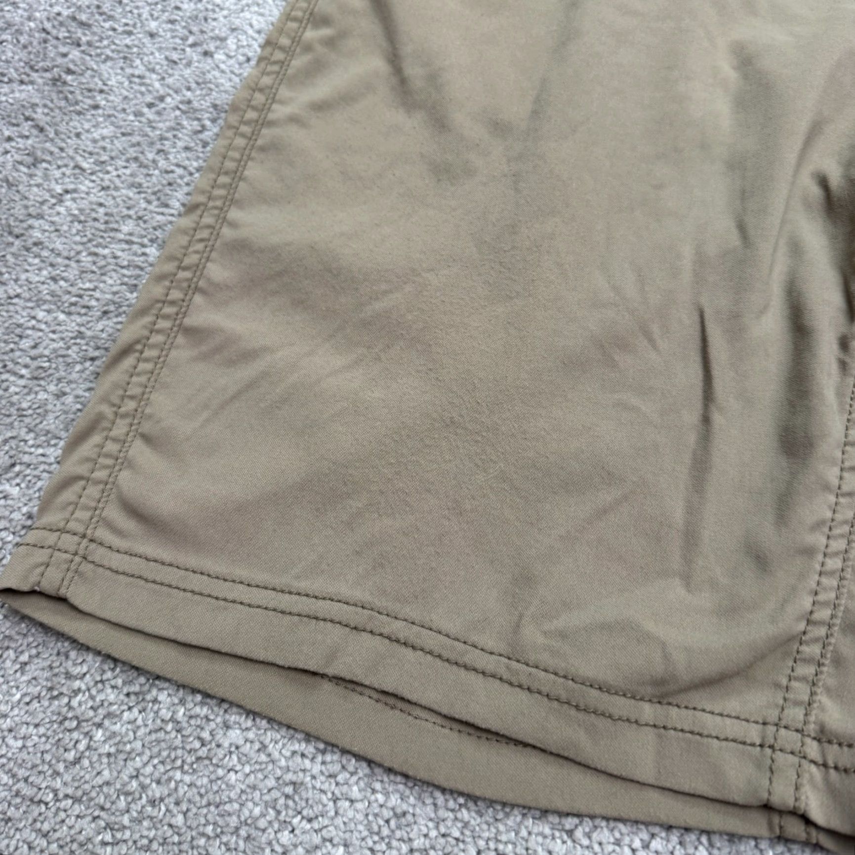 Prana Prana Chino Shorts Mens 32x9 Brown Nylon Outdoor Hiking Flat Front Casual/Travel 9" Inseam Mens Size US 32 / EU 48 - 6 Thumbnail
