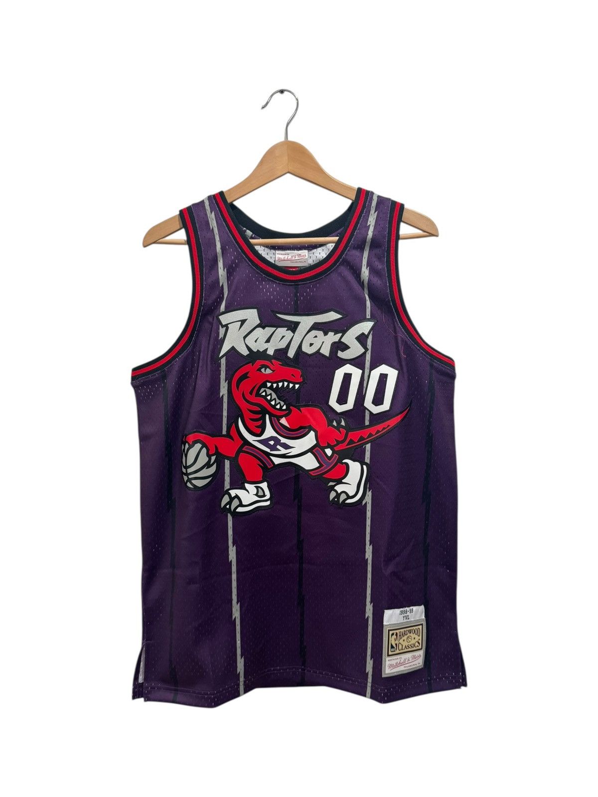 Playboi Carti Playboi Carti x Mitchell & Ness YVL Raptors Jersey Purple Size US M / EU 48-50 / 2 - 1 Thumbnail