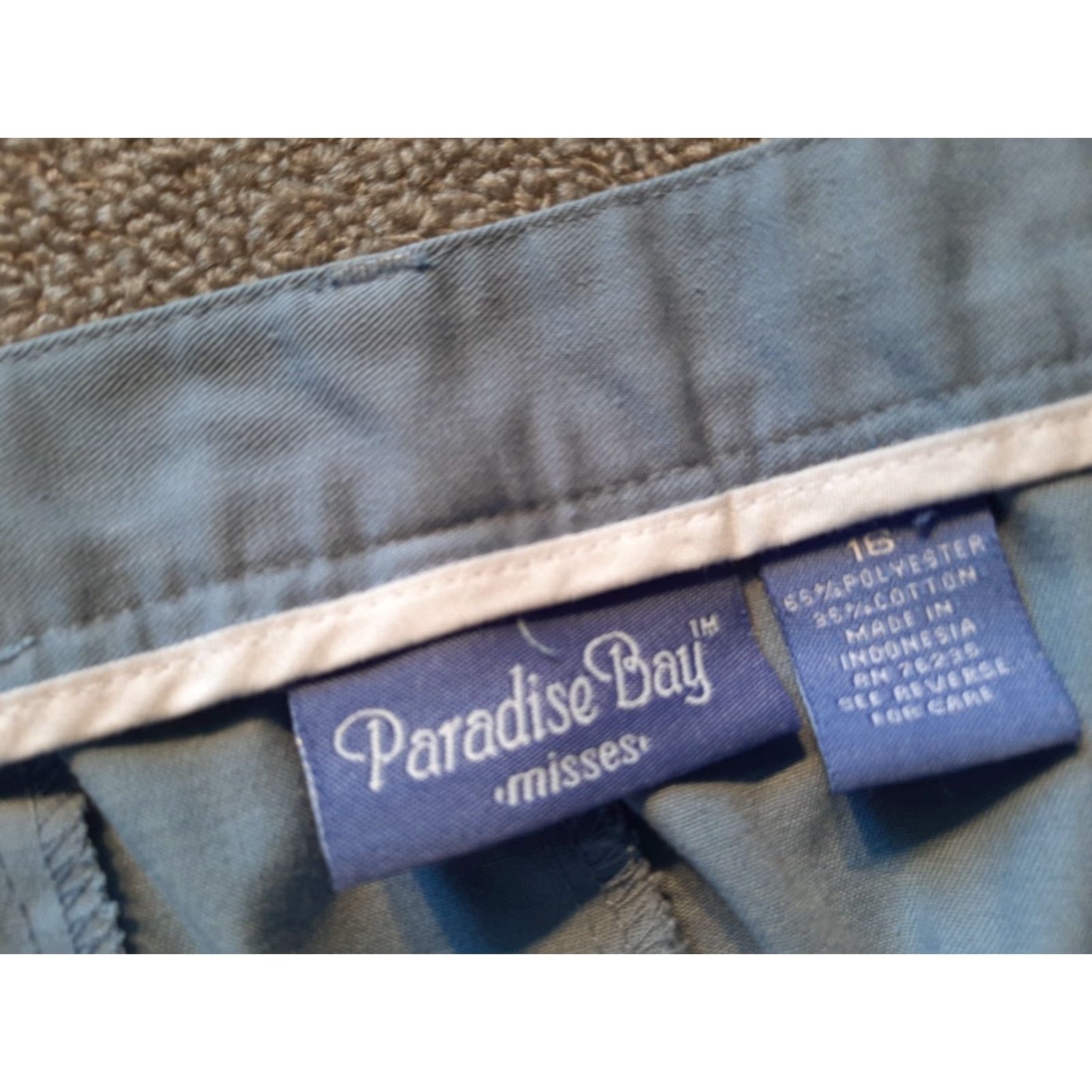 Paradise Paradise Bay Shorts Women’s Size 16 Blue Size 38" / US 16 / IT 52 - 4 Thumbnail