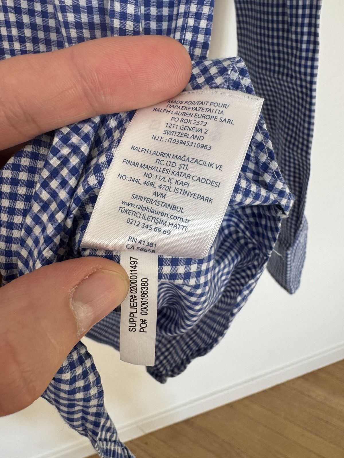 Ralph Lauren Polo Ralph Lauren Blue Checkered Button Up Shirt Casual Size US L / EU 52-54 / 3 - 6 Thumbnail