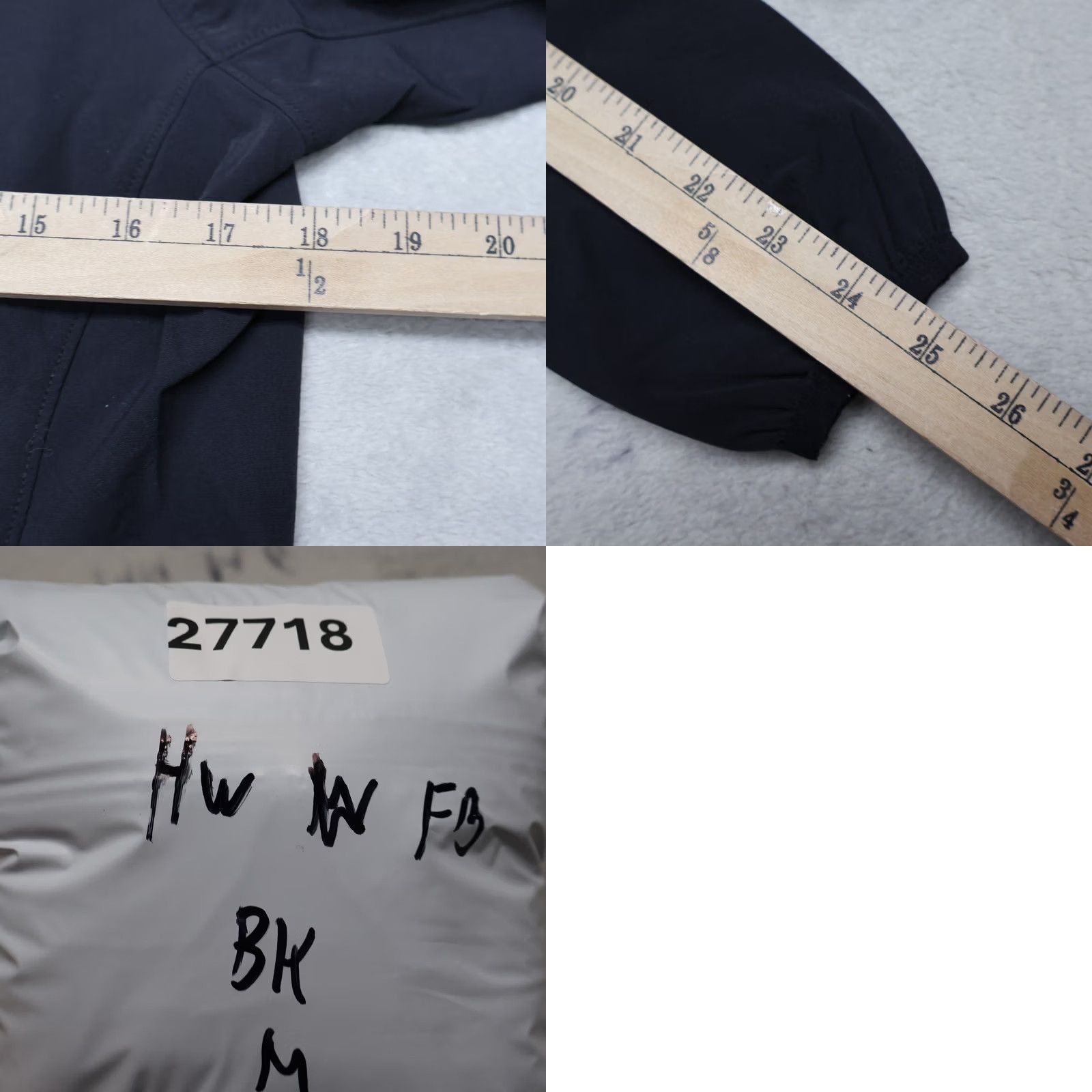 Mountain Hardwear Mountain Hardwear Jacket Womens Medium Black Softshell Wind Rain Full Zip Hiking Size M / US 6-8 / IT 42-44 - 9 Thumbnail