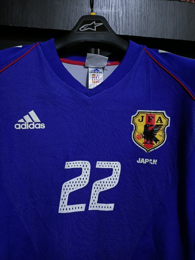 Adidas 2002 Japan World Cup Jersey Ichikawa #22 – Made in Japan OG Size US L / EU 52-54 / 3 - 2 Thumbnail