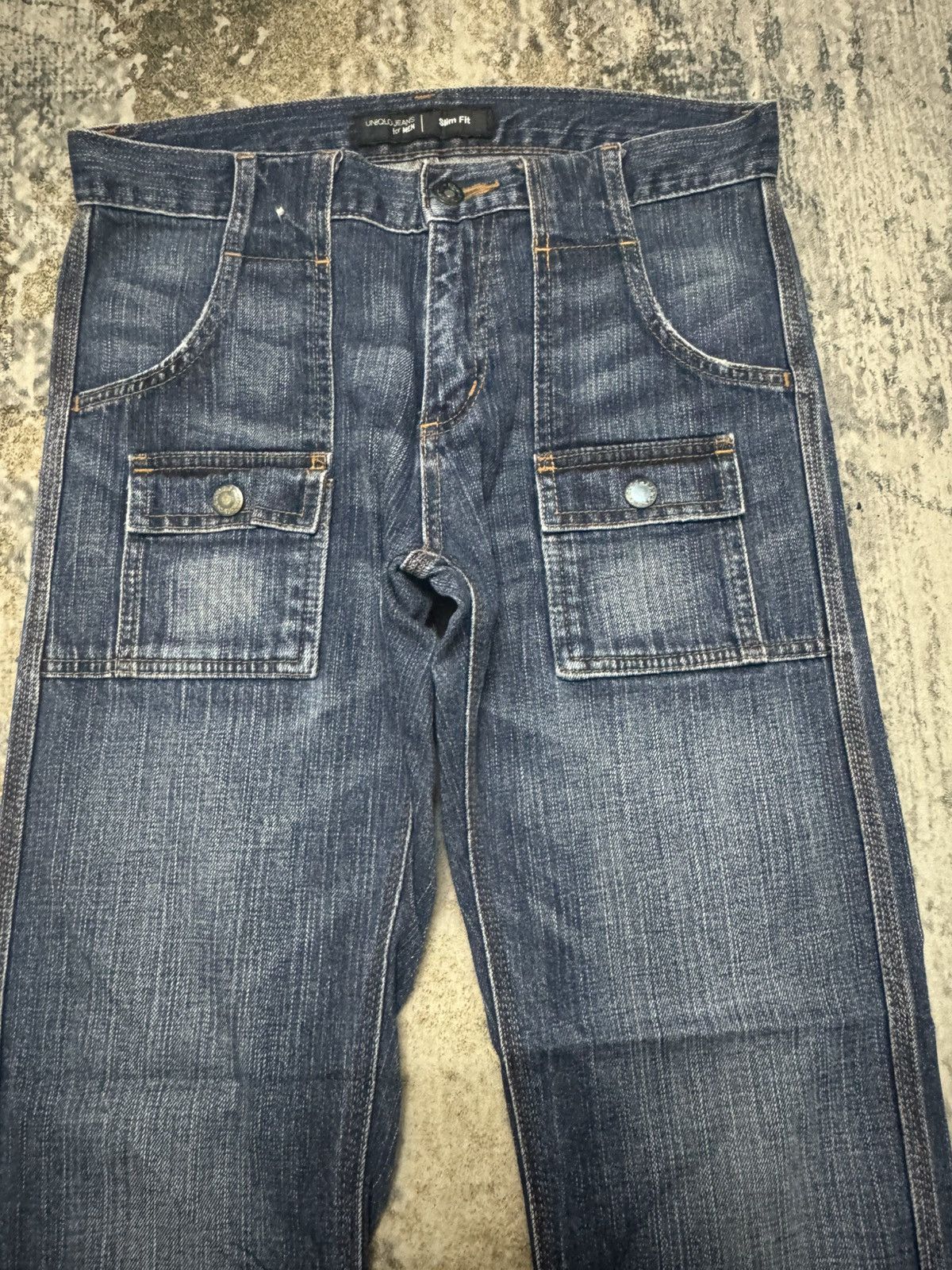 Japanese Brand BushPant Pocket Denim Jeans Japanese Brand Size US 30 / EU 46 - 2 Thumbnail
