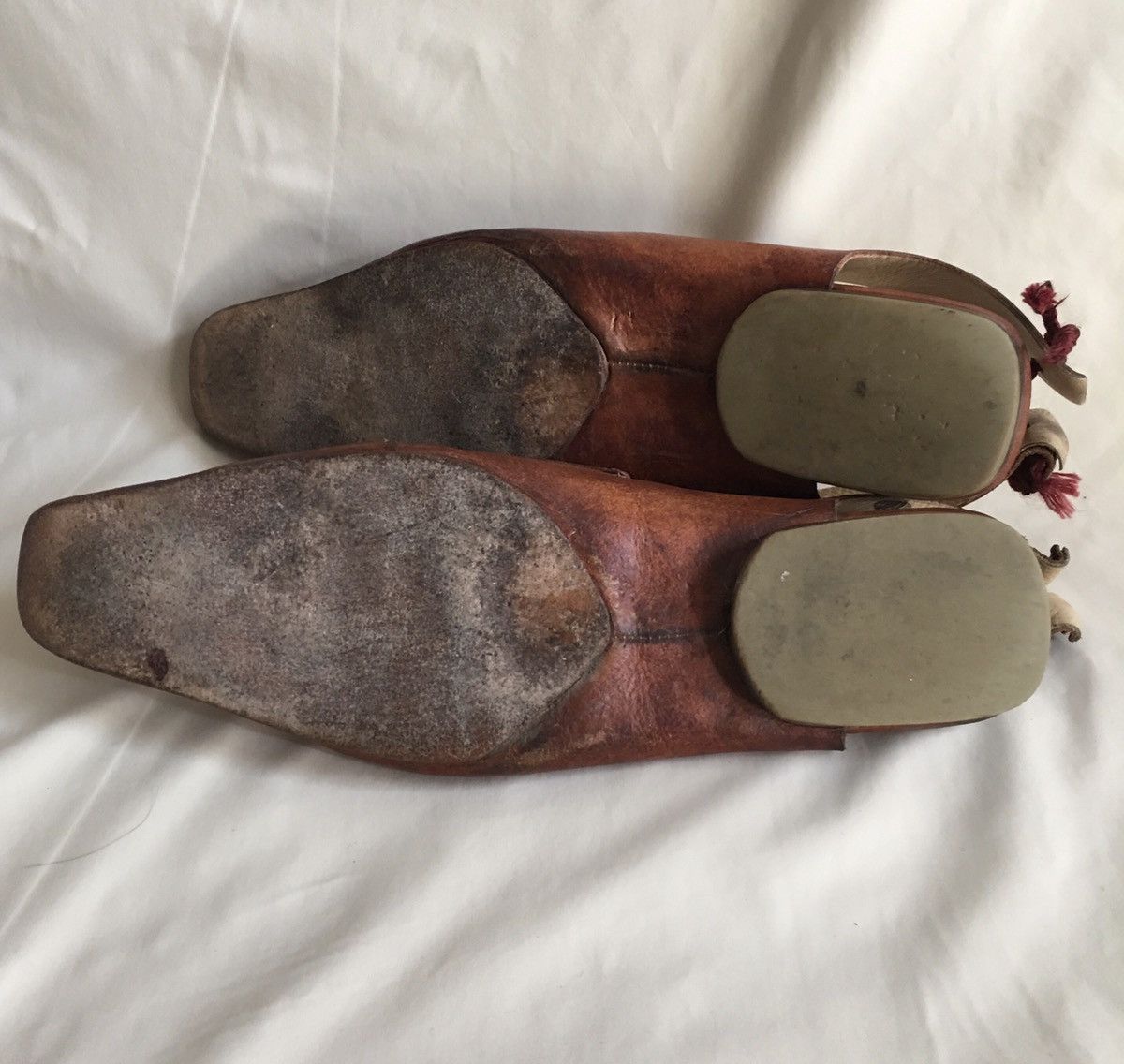 Marithe + Francois Girbaud Marithe Francois Girbaud Vintage Brown Leather Mules Shoes Size US 8 / IT 38 - 9 Thumbnail