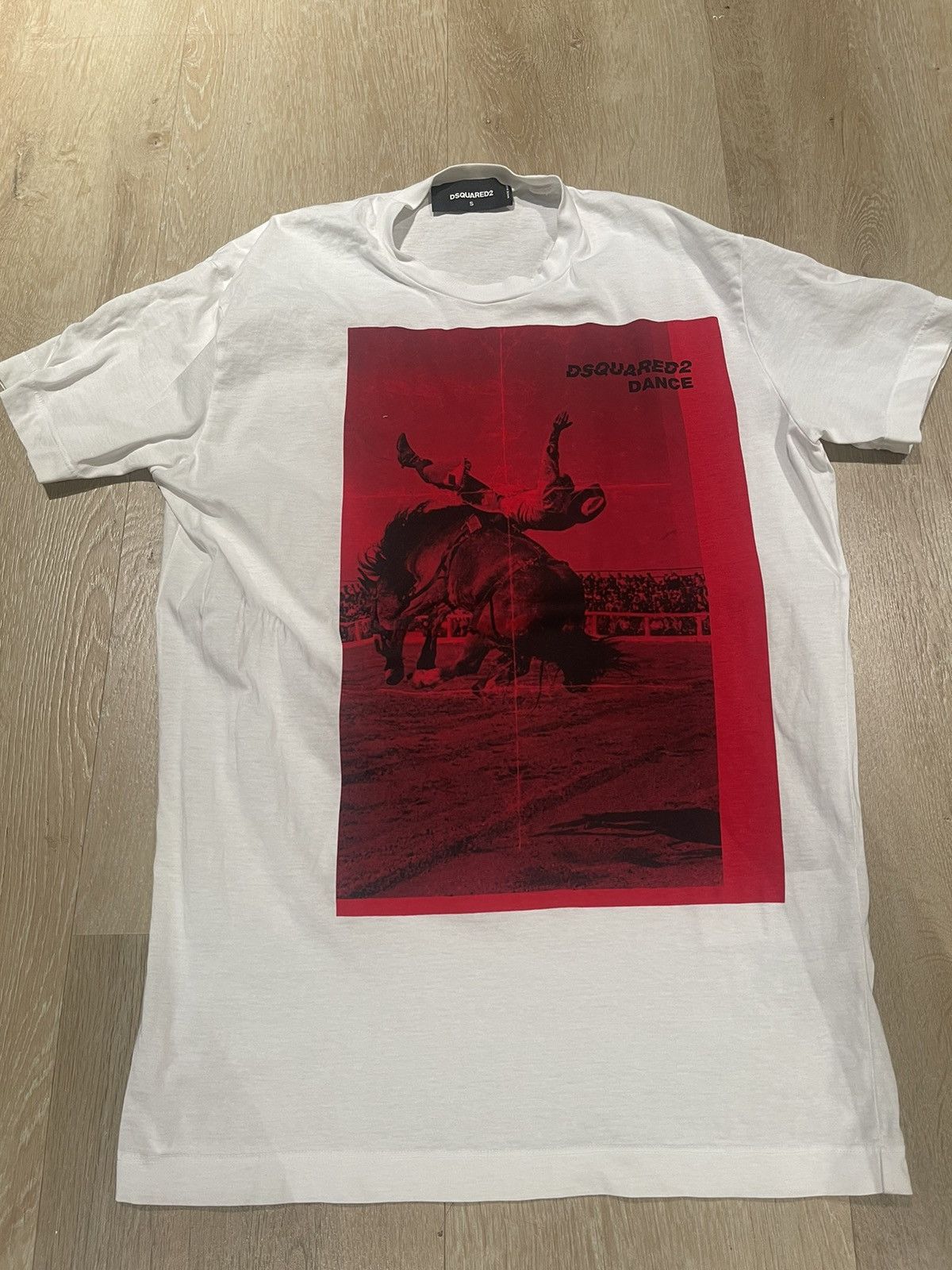 Image of Dsquared2 Tee in White, Men's (Size Small)