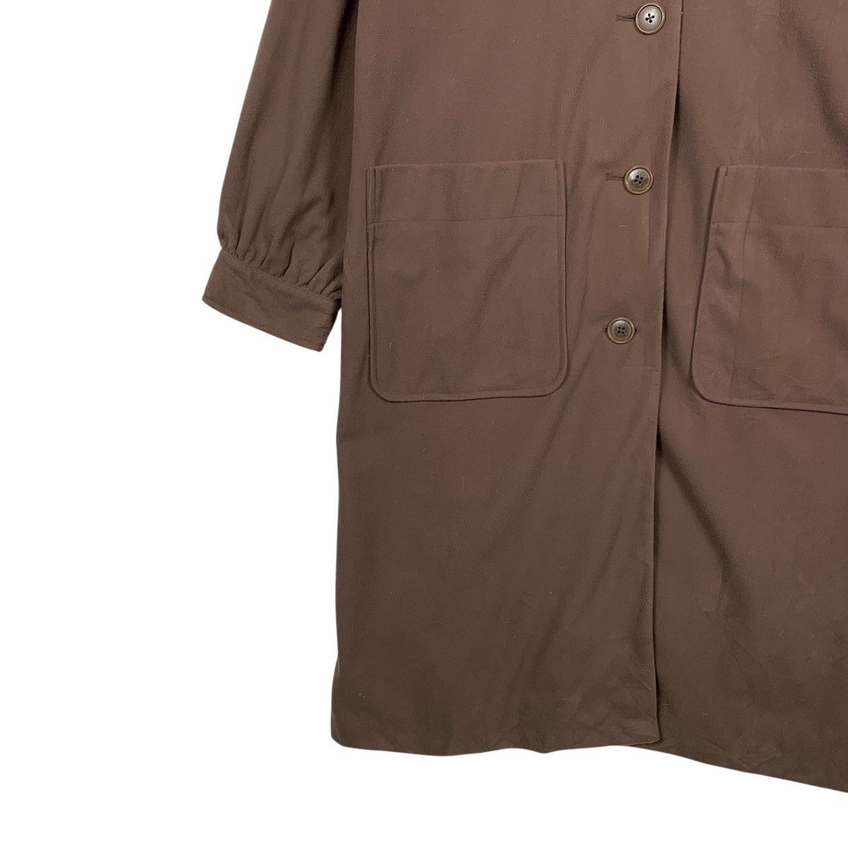 Japanese Brand Miyoshi Ehka Sopo Hooded Overcoat Size M / US 6-8 / IT 42-44 - 4 Thumbnail