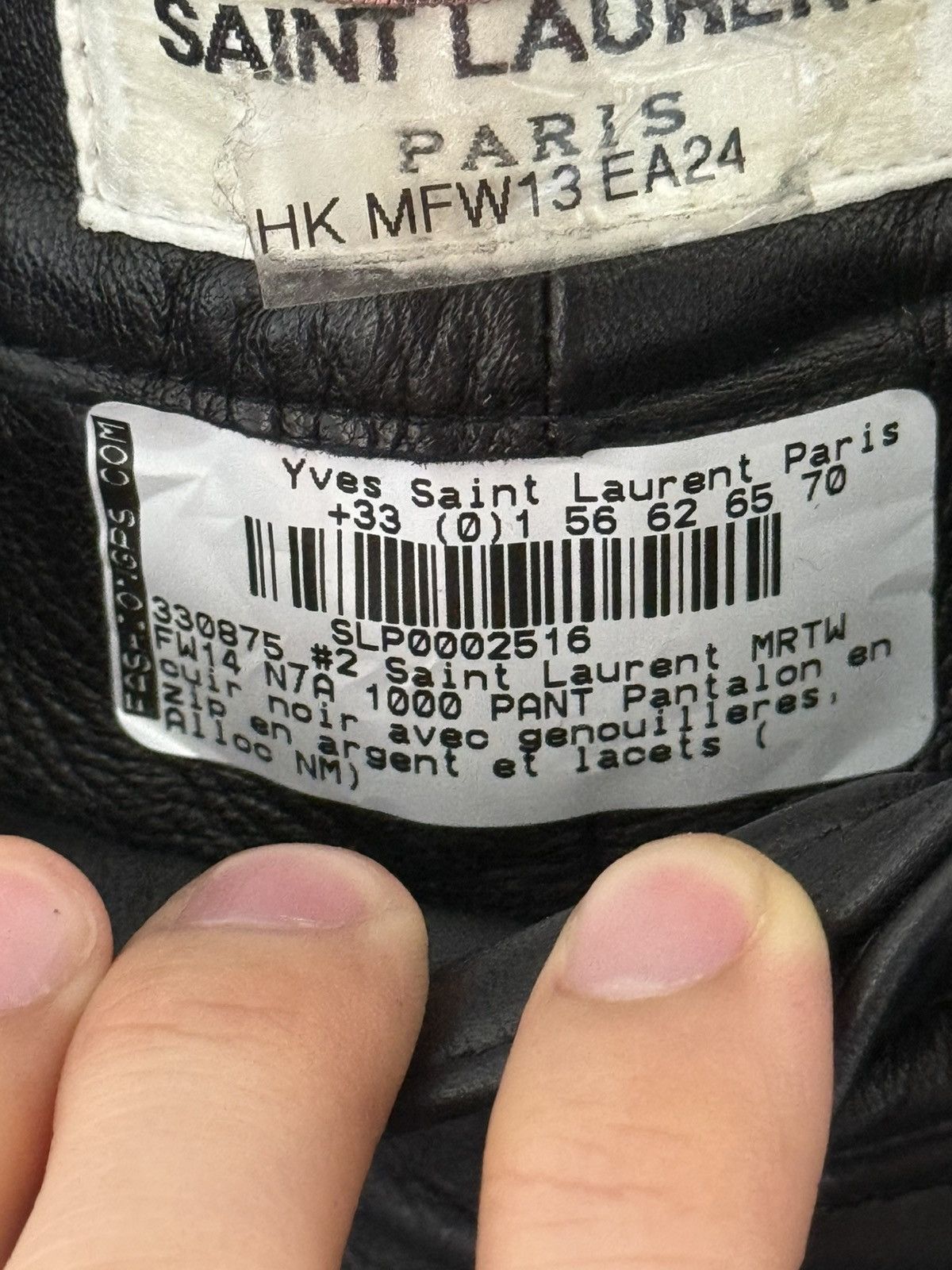 Saint Laurent Paris Saint laurent FW14 full leather biker pants SAMPLE read desc Size US 30 / EU 46 - 8 Thumbnail