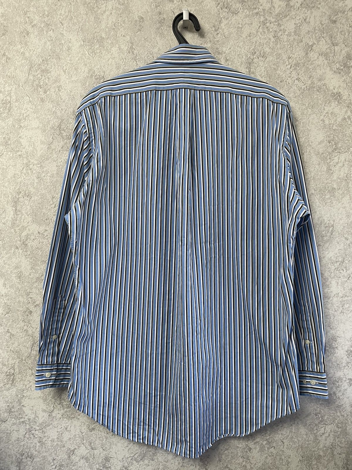 Polo Ralph Lauren Vintage Polo Ralph Lauren Striped Long Sleeve Shirt Size US L / EU 52-54 / 3 - 10 Thumbnail