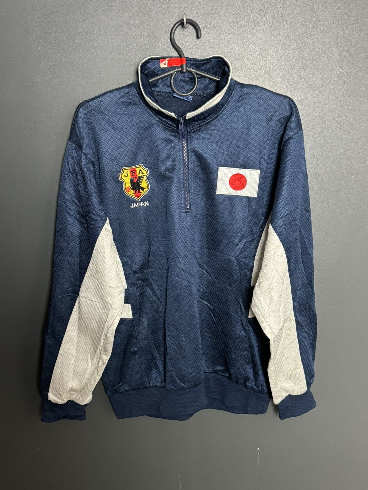 Asics Japan National Team Training Football Jersey Sweatshirt Size US M / EU 48-50 / 2 - 1 Thumbnail