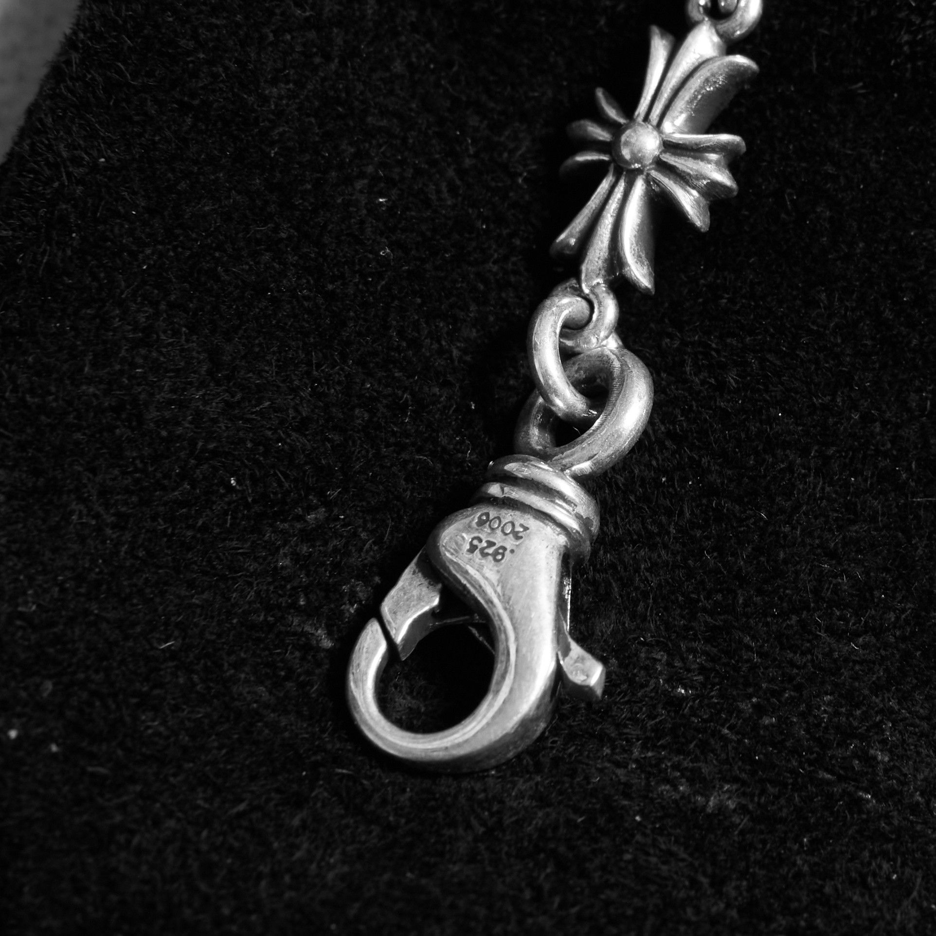 Chrome Hearts Chrome Hearts Roll Chain 2 Clip Tiny E Necklace silver Size ONE SIZE - 6 Thumbnail