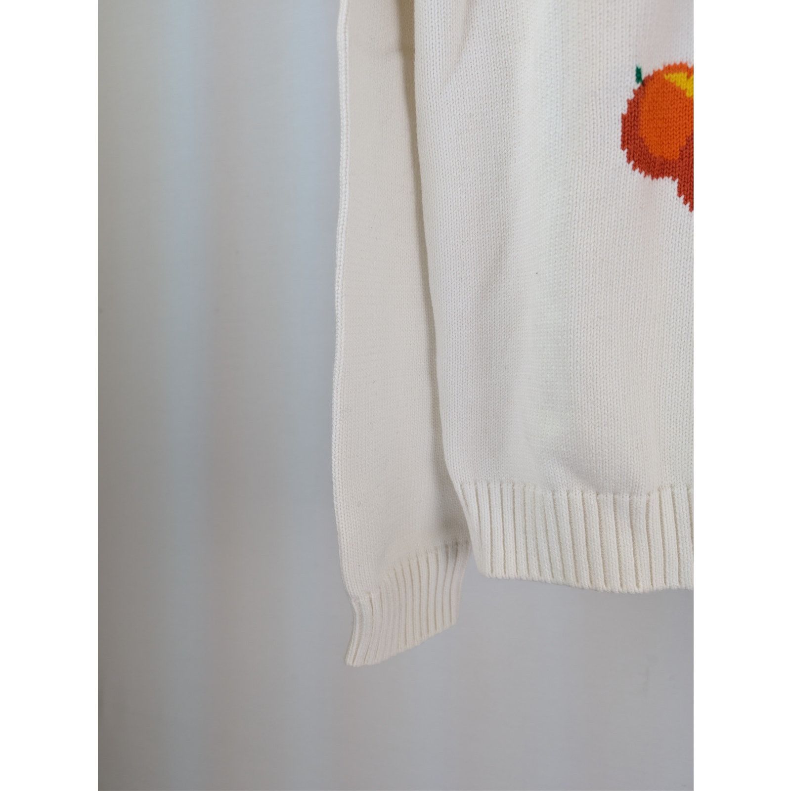Casablanca o1rshd1 CC20 Jumper Pyramide D'oranges Intarsia Sweatshirt Size US M / EU 48-50 / 2 - 6 Thumbnail