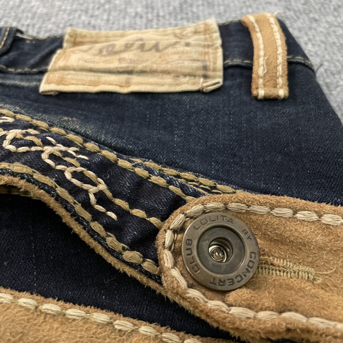 Japanese Brand Lolita Jeans Skinny Fit Vkei Punk Style Size 24" / US 00 / IT 34 - 12 Thumbnail