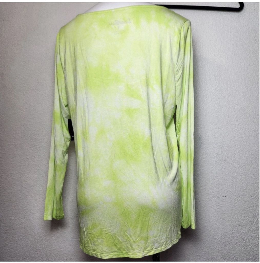 Torrid Torrid Love Sick Tie Dye Long Sleeve Top Size XL / US 12-14 / IT 48-50 - 3 Thumbnail