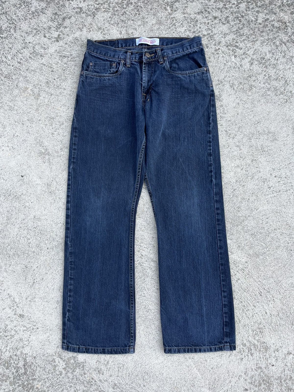 JNCO × Vintage × Wrangler Vintage Y2K Wrangler Relaxed Boot Baggy Jeans Size US 29 - 1 Thumbnail
