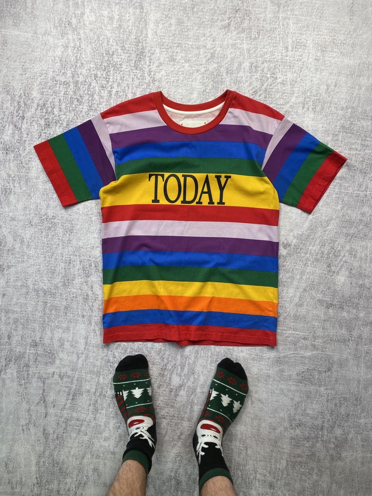 Alberta Ferretti Alberta Ferretti Today rainbow t-shirt Size US S / EU 44-46 / 1 - 1 Thumbnail
