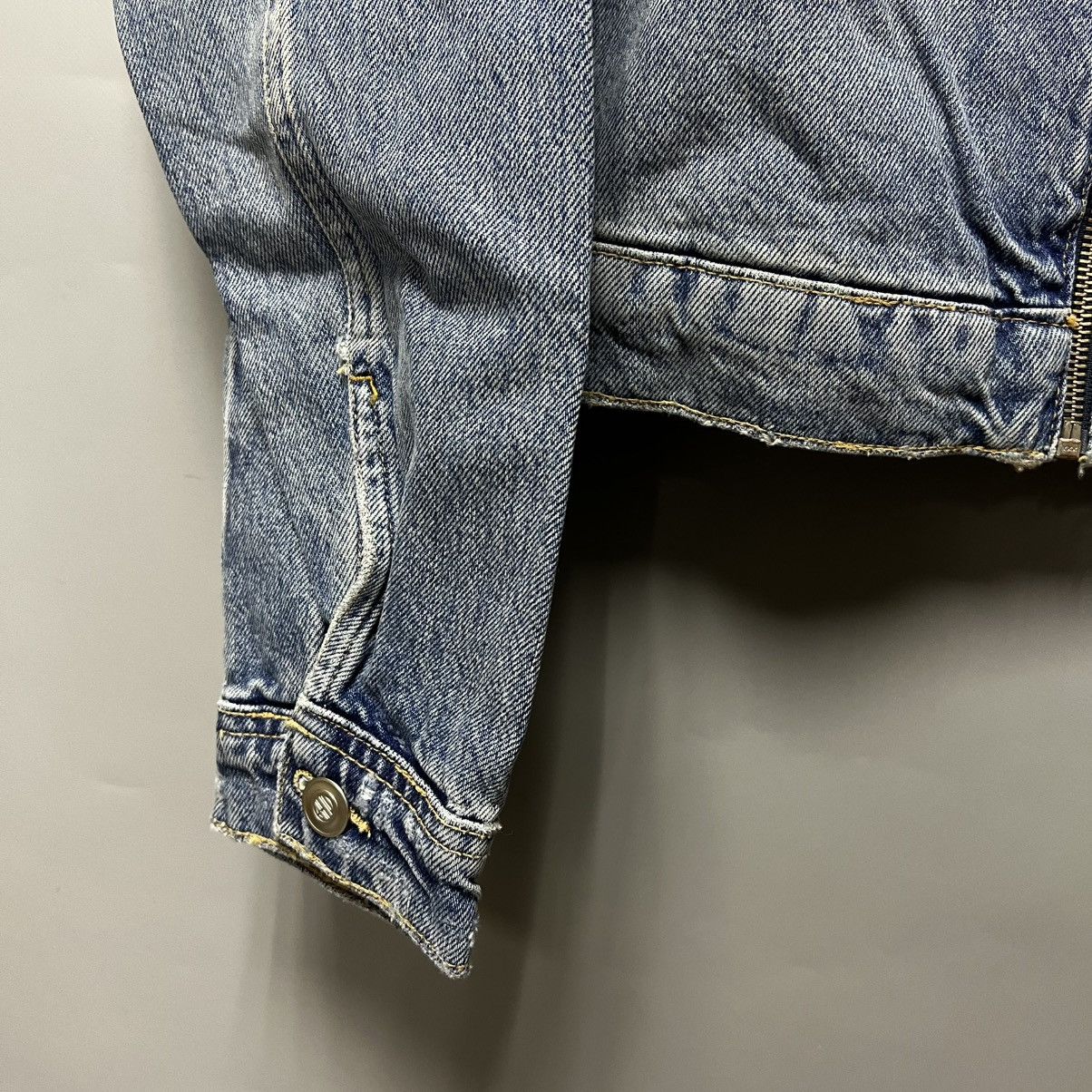 Rhude × Zara RHUDE x Zara CROPPED DENIM JACKET LIMITED Rhuigi NWT NEW Size US S / EU 44-46 / 1 - 23 Thumbnail