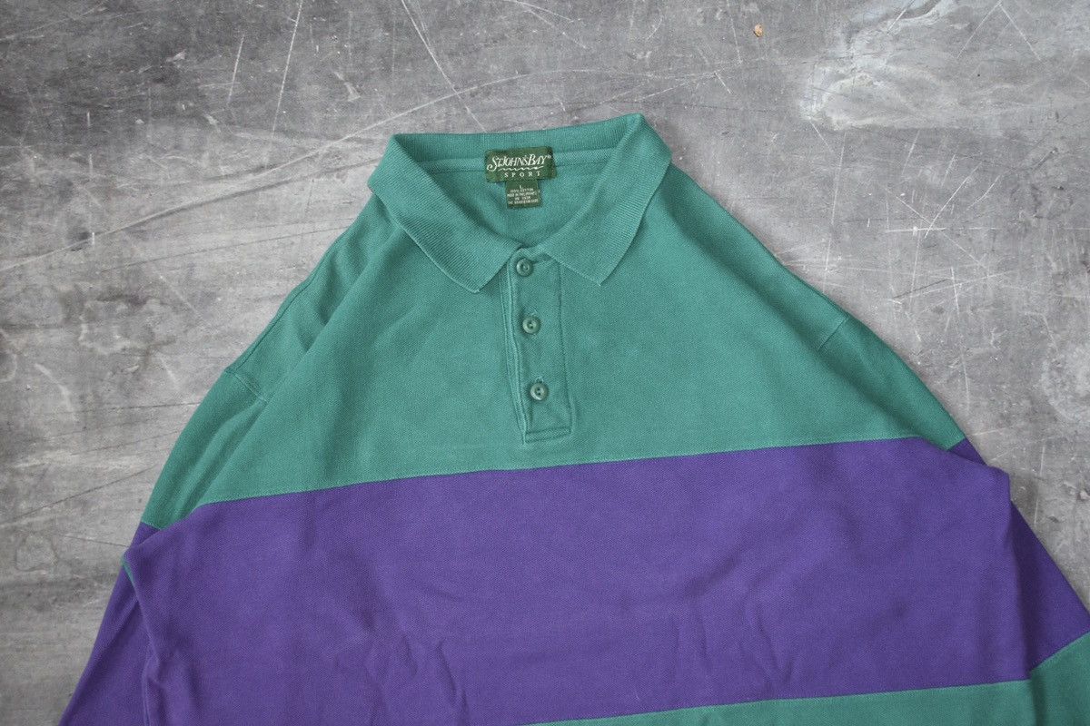St. Johns Bay × Vintage Vintage St. John’s Bay Rugby Polo (L) Size US L / EU 52-54 / 3 - 3 Thumbnail