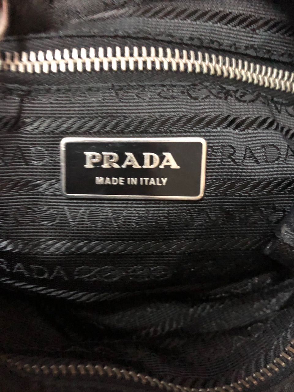 Prada AUTHENTIC VINTAGE PRADA BLACK NYLON SNACK SKIN BAG Size ONE SIZE - 9 Thumbnail