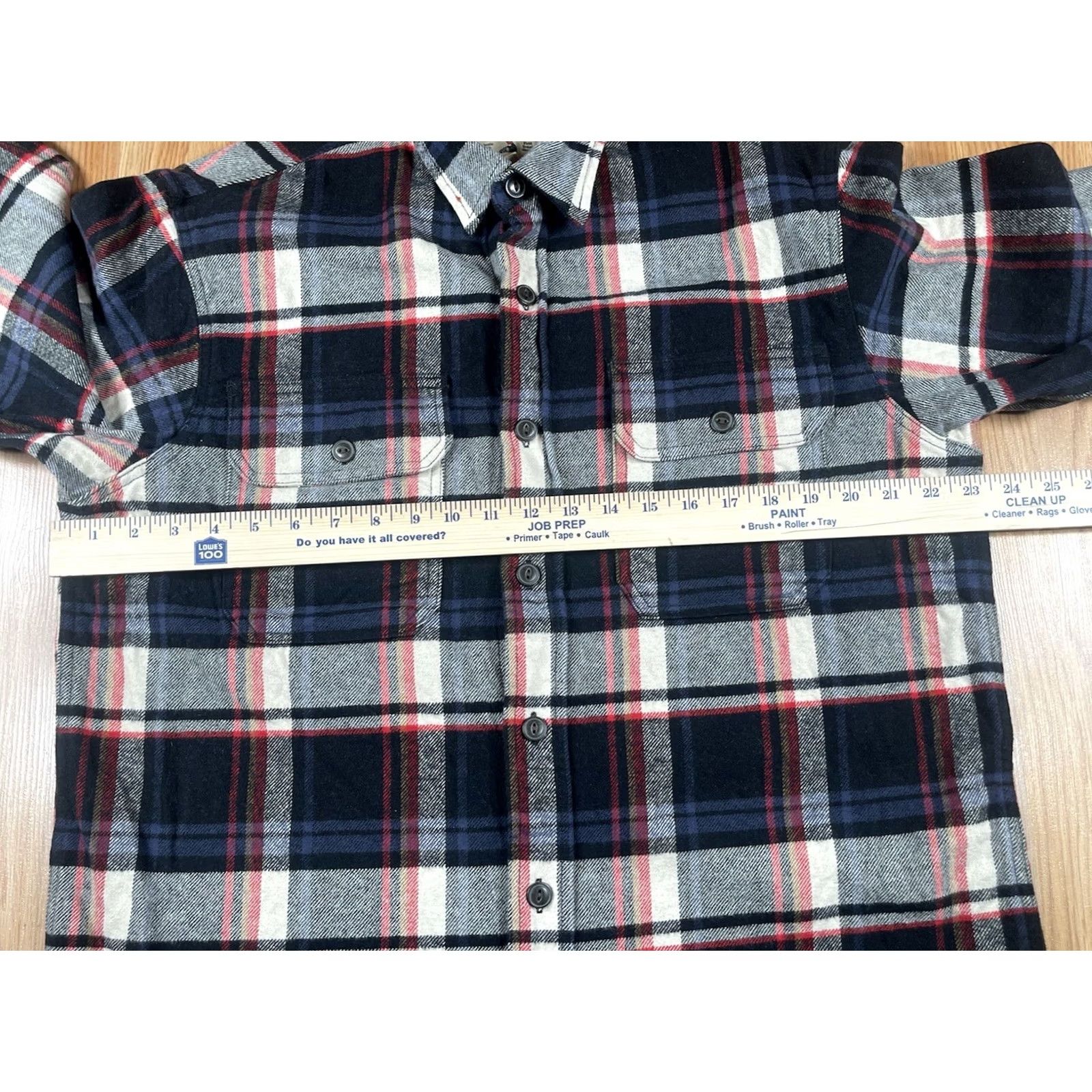 Vintage VINTAGE Red Head Brand Co Heavy Cotton Button Front Plaid Long Sleeve Flannel Mens L Size US L / EU 52-54 / 3 - 5 Thumbnail