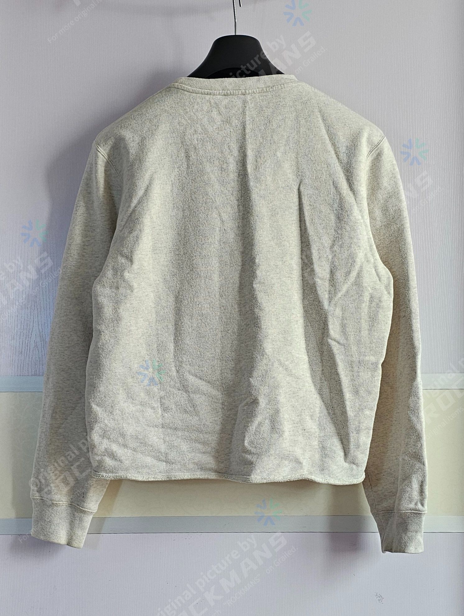 Loewe Loewe Light Grey Embroidered Logo Sweatshirt Size L Size US L / EU 52-54 / 3 - 3 Thumbnail