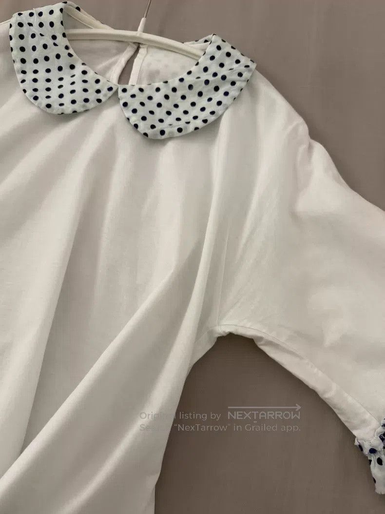 Comme des Garcons Comme des Garcons Polka Dot Short Sleeve Top Size S / US 4 / IT 40 - 4 Thumbnail