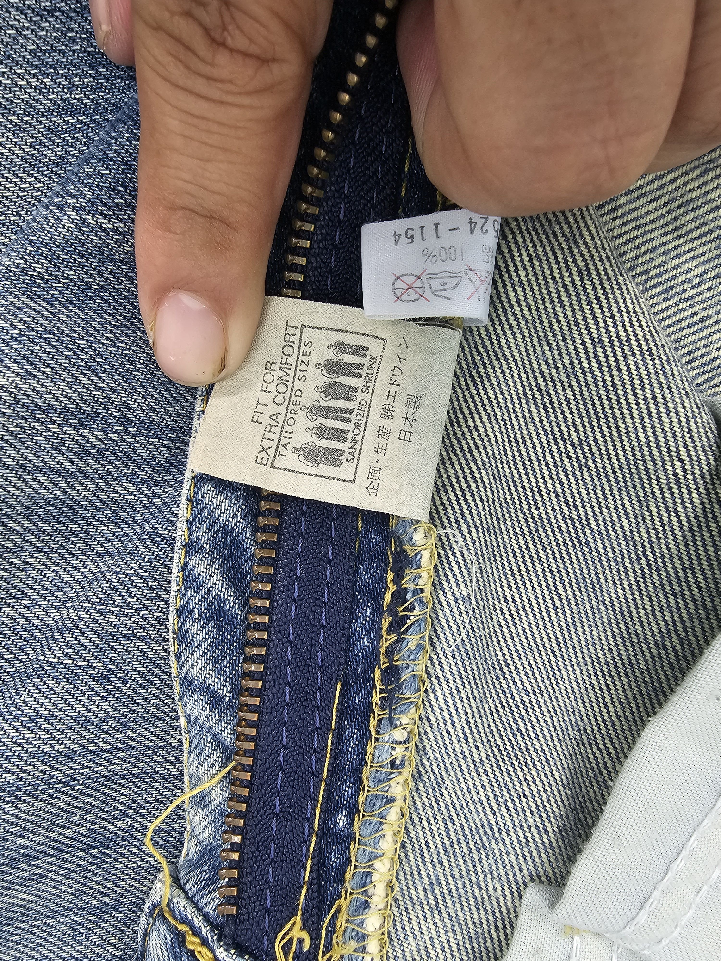 Lee Vintage LEE RIDERS Ripped Workwear Jeans JB0244 Size 33x32.5 Size US 33 - 15 Thumbnail