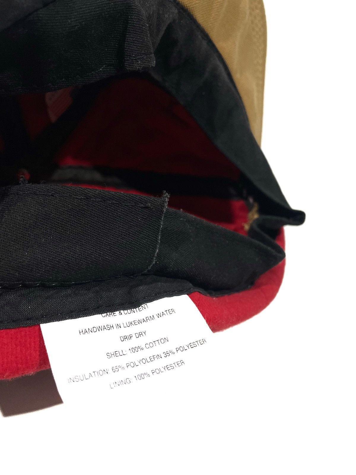 Carhartt × Vintage Vintage Rare Carhartt Denim Jeans Cap Made In USA Size XL Size ONE SIZE - 7 Thumbnail