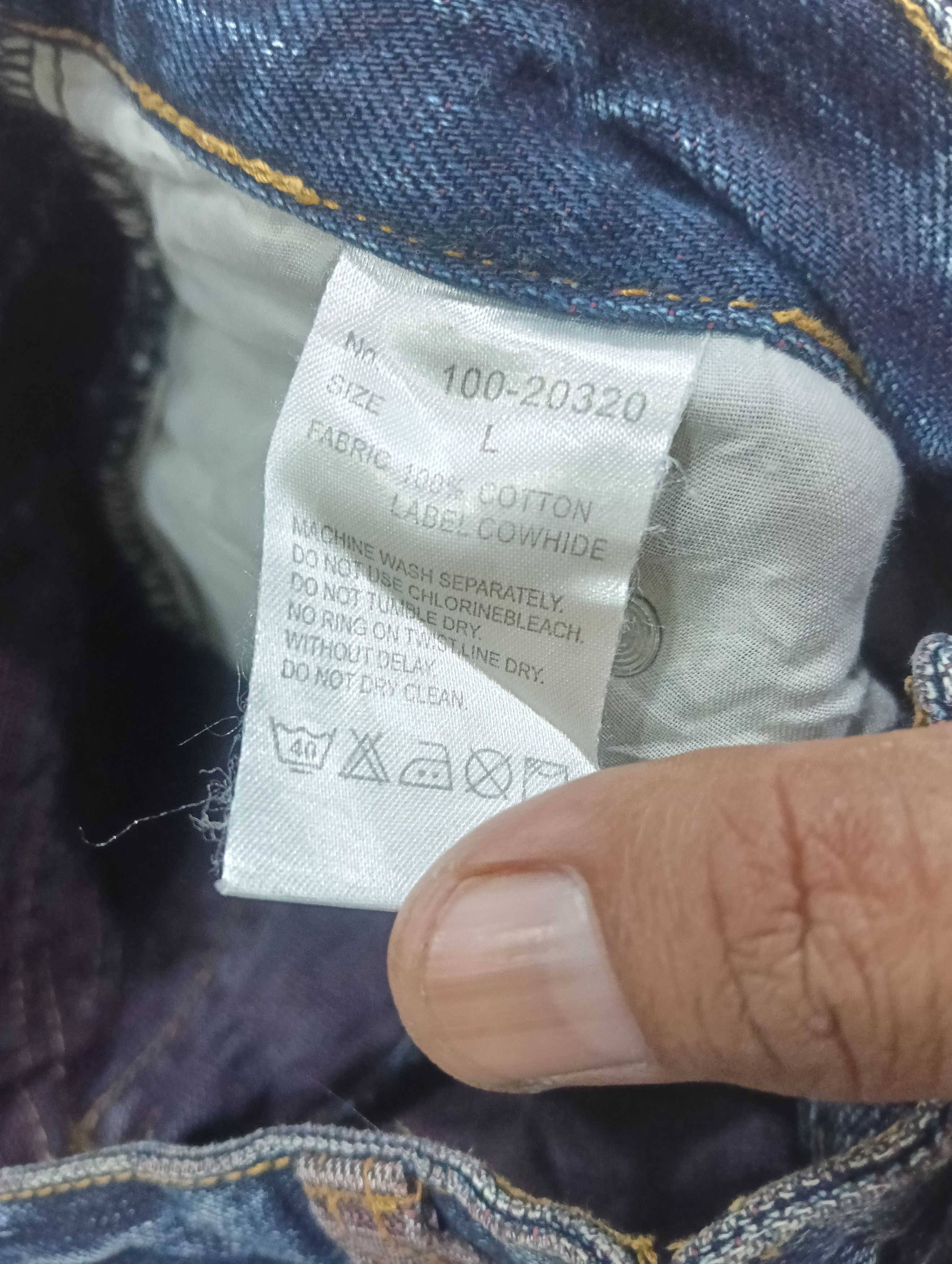 If Six Was Nine Semantic Design Denim Size US 34 / EU 50 - 18 Thumbnail