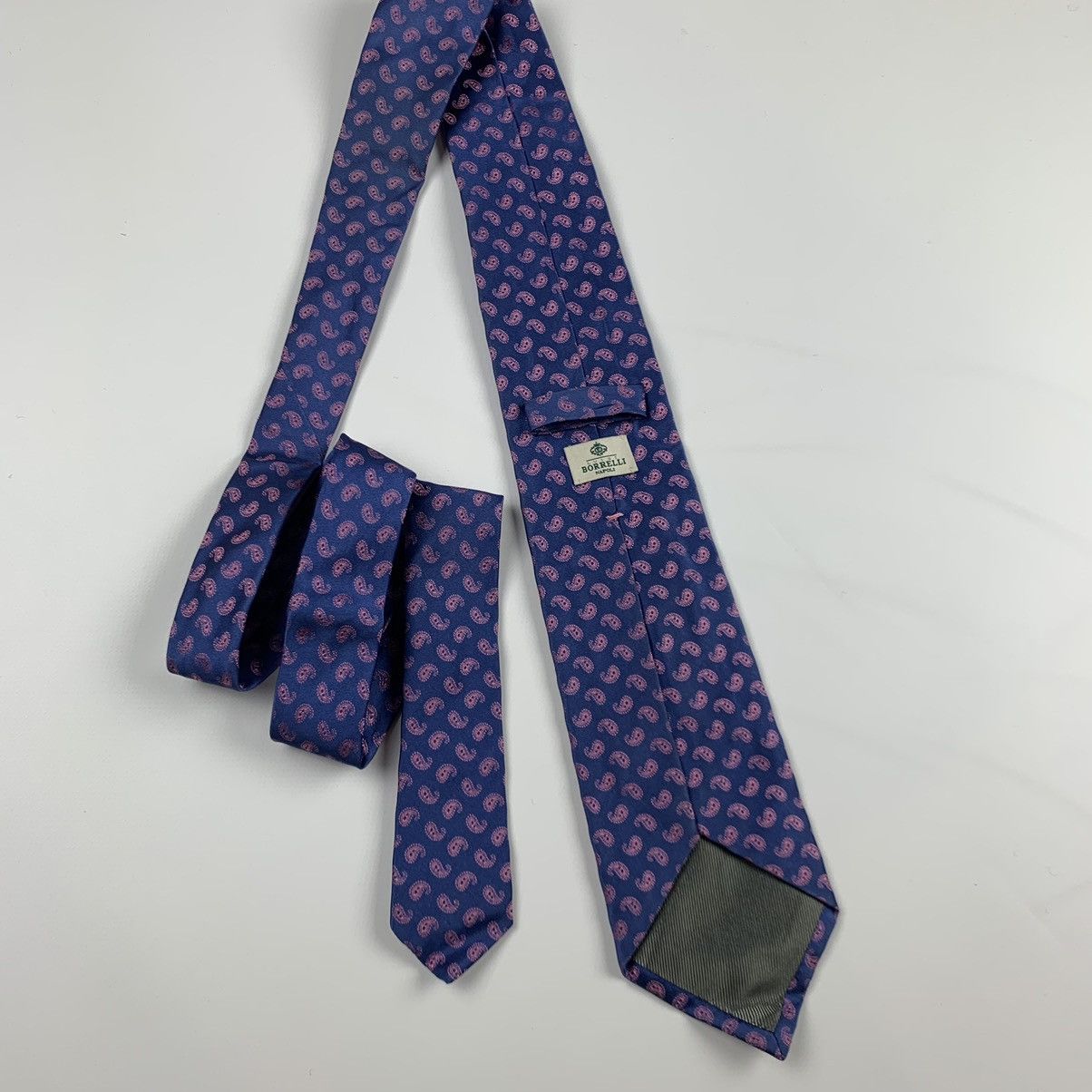 Luigi Borrelli Borelli Napoli paisley silk tie Size ONE SIZE - 3 Thumbnail