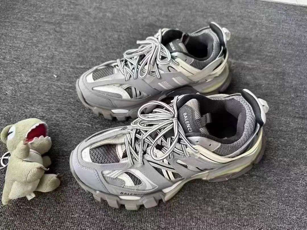 Balenciaga Balenciaga Track Black/Gray 42 Size US 9 / EU 42 - 1 Thumbnail