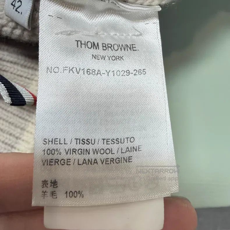 Thom Browne Thom Browne Beige sailing wool vest Size US XS / EU 42 / 0 - 6 Thumbnail